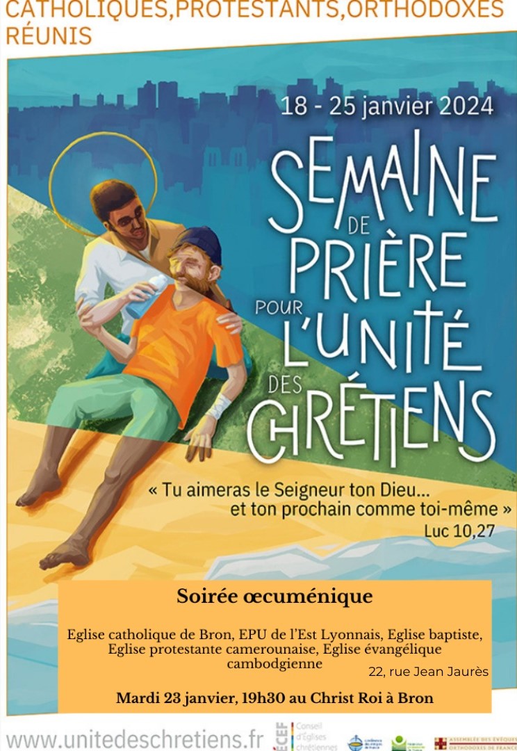 Semaine De Prière Pour L Unité Des Chrétiens Paroisse Saint Benoit Bron
